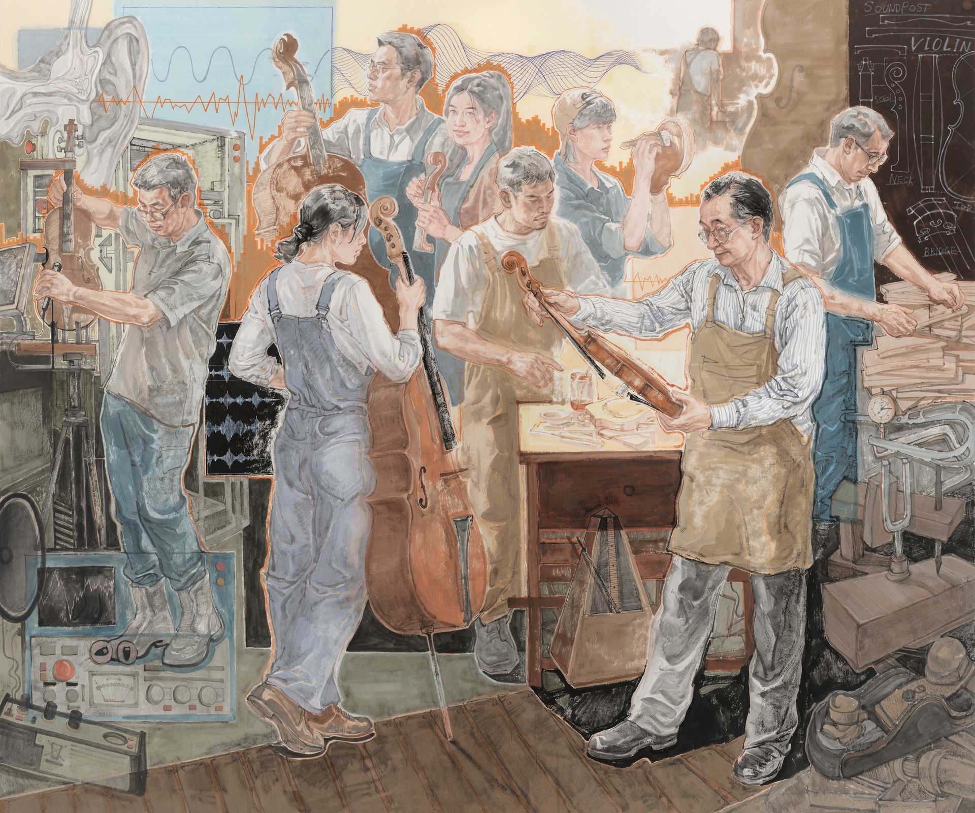 1 中国画直送 陈果《同频共振》