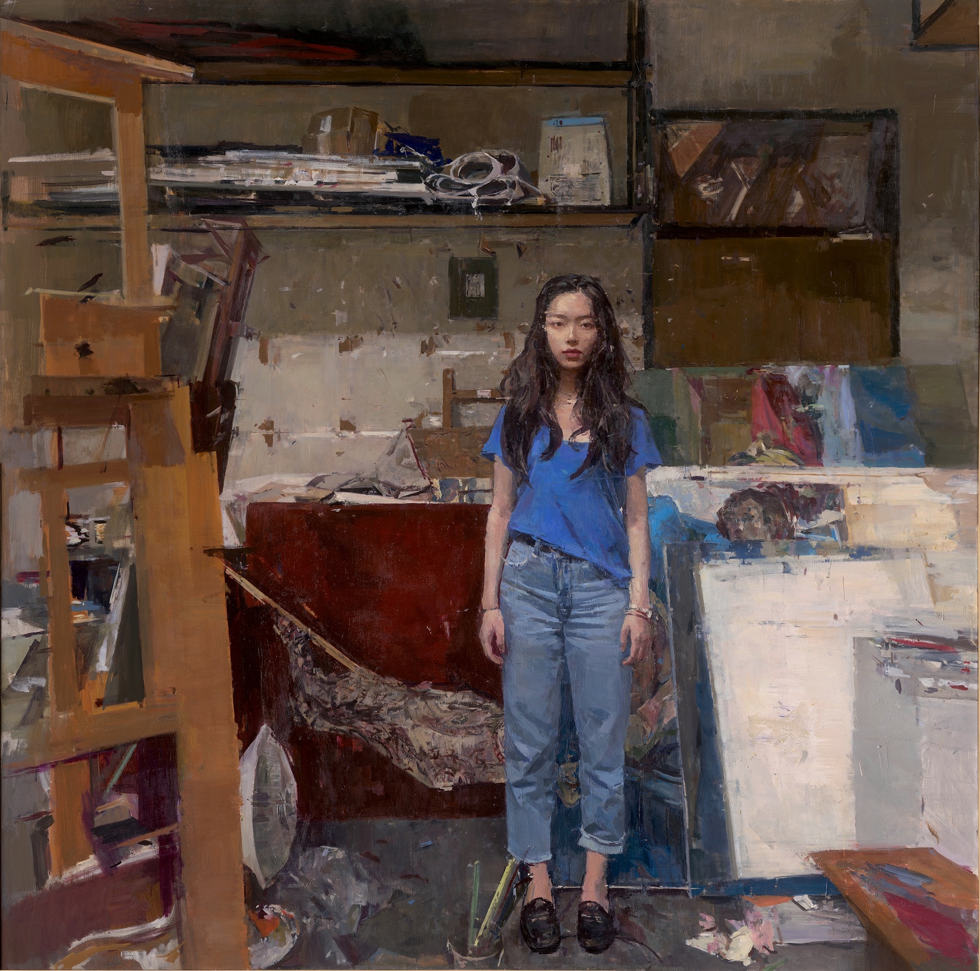 123 油画直送 刘宇轩《画室2》